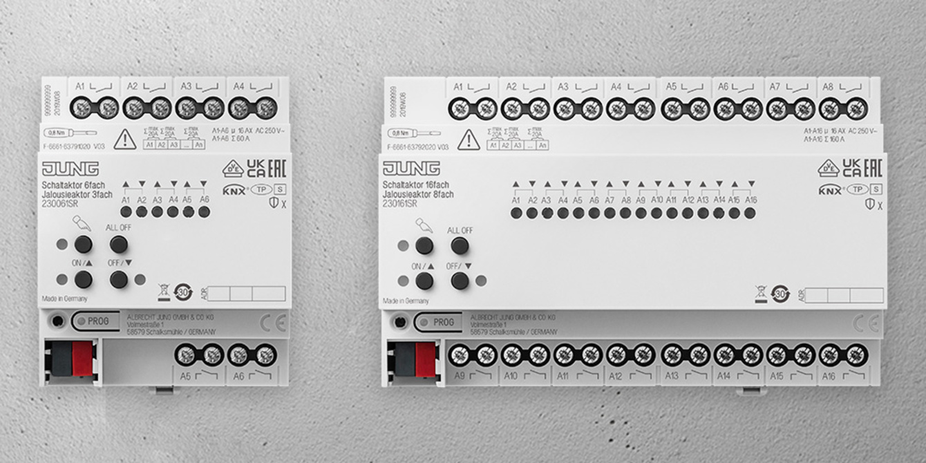 KNX Schalt- und Jalousieaktoren bei Elektro Stichler in Ulm