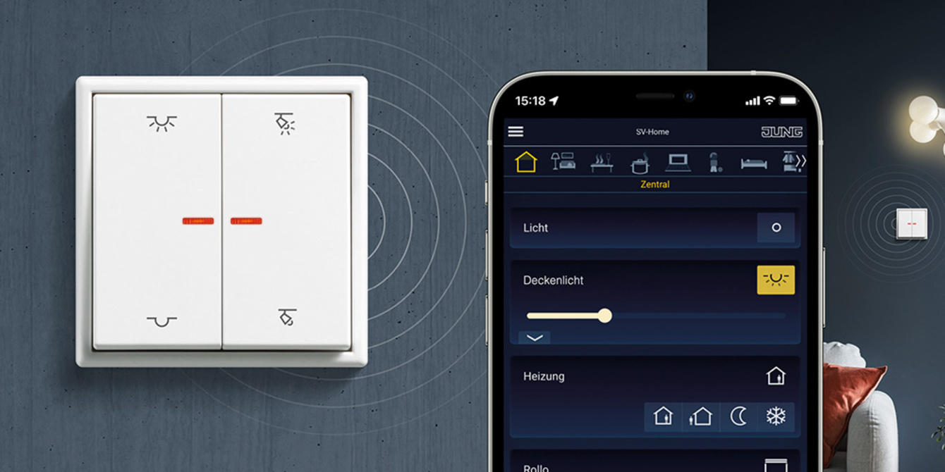 KNX RF Taster bei Elektro Stichler in Ulm